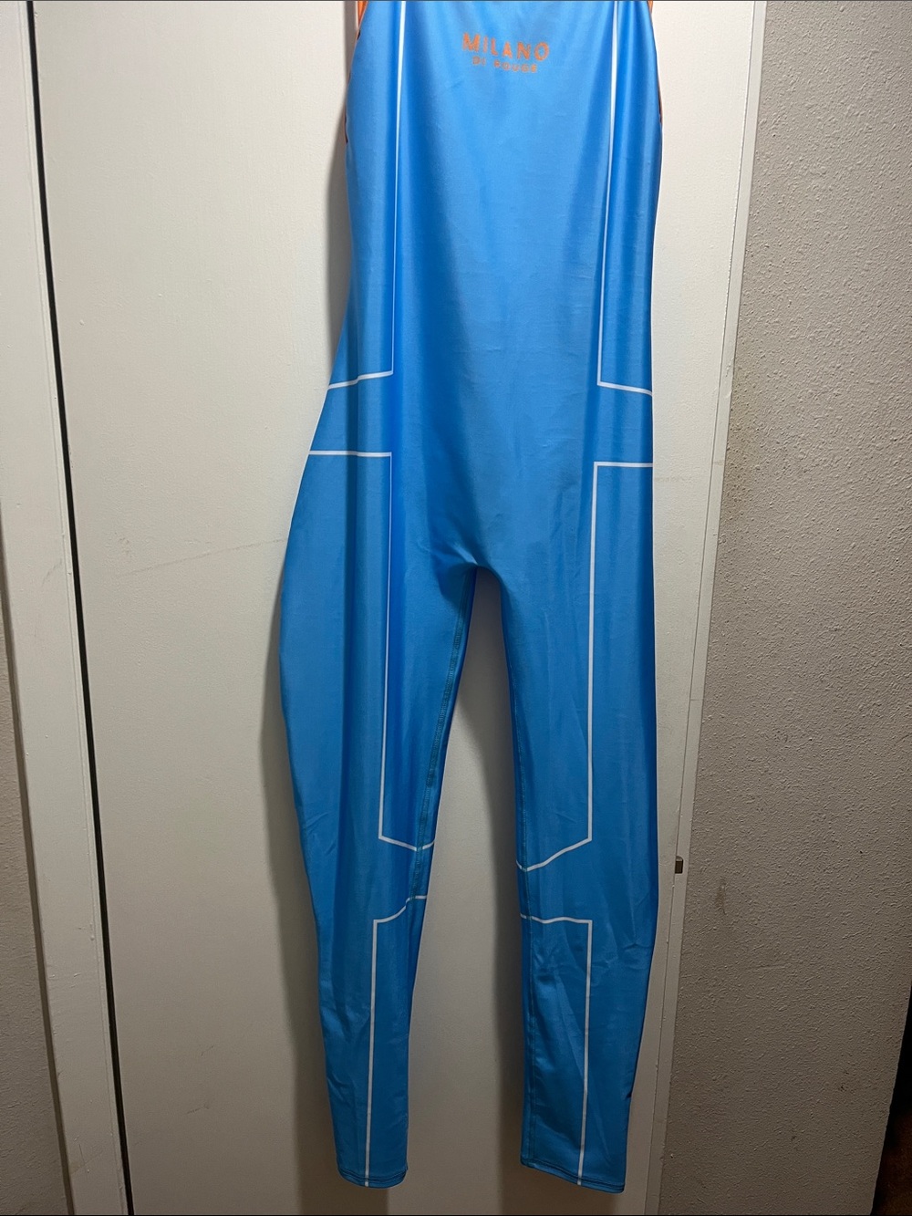 Milano Di Rouge Bright Blue Women’s Full-Length Jumpsuit